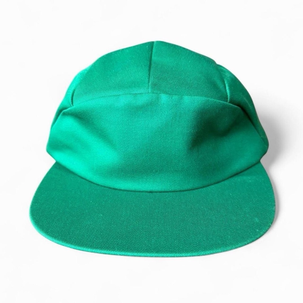 Vintage 90s Green Tristar 5 Panel Retro Skater Painter Cap Snapback Hat OSFA
